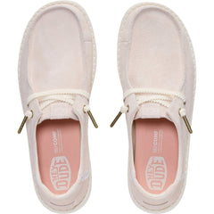Hey Dude Wendy Craft Suede Whisper Casual Shoes in Pink