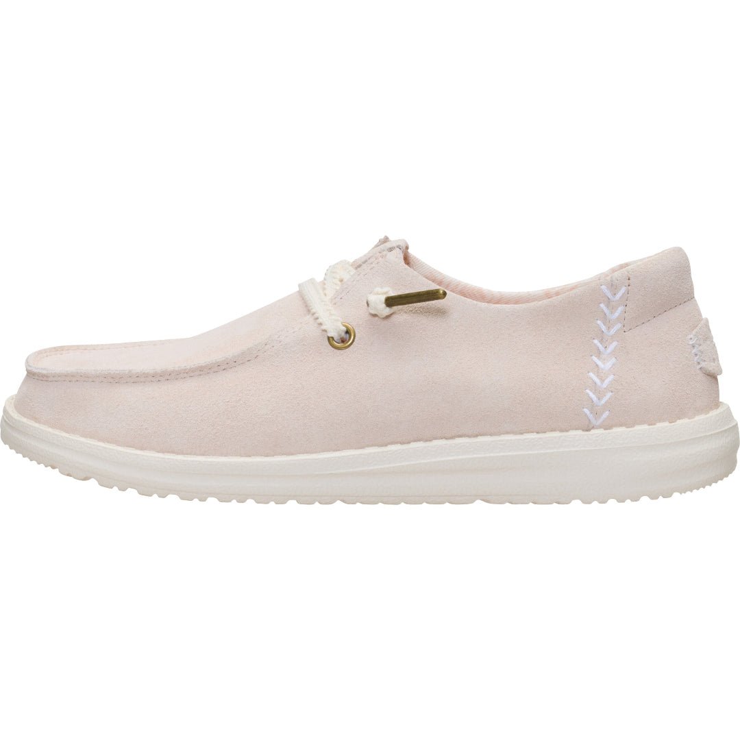 Hey Dude Wendy Craft Suede Whisper Casual Shoes in Pink
