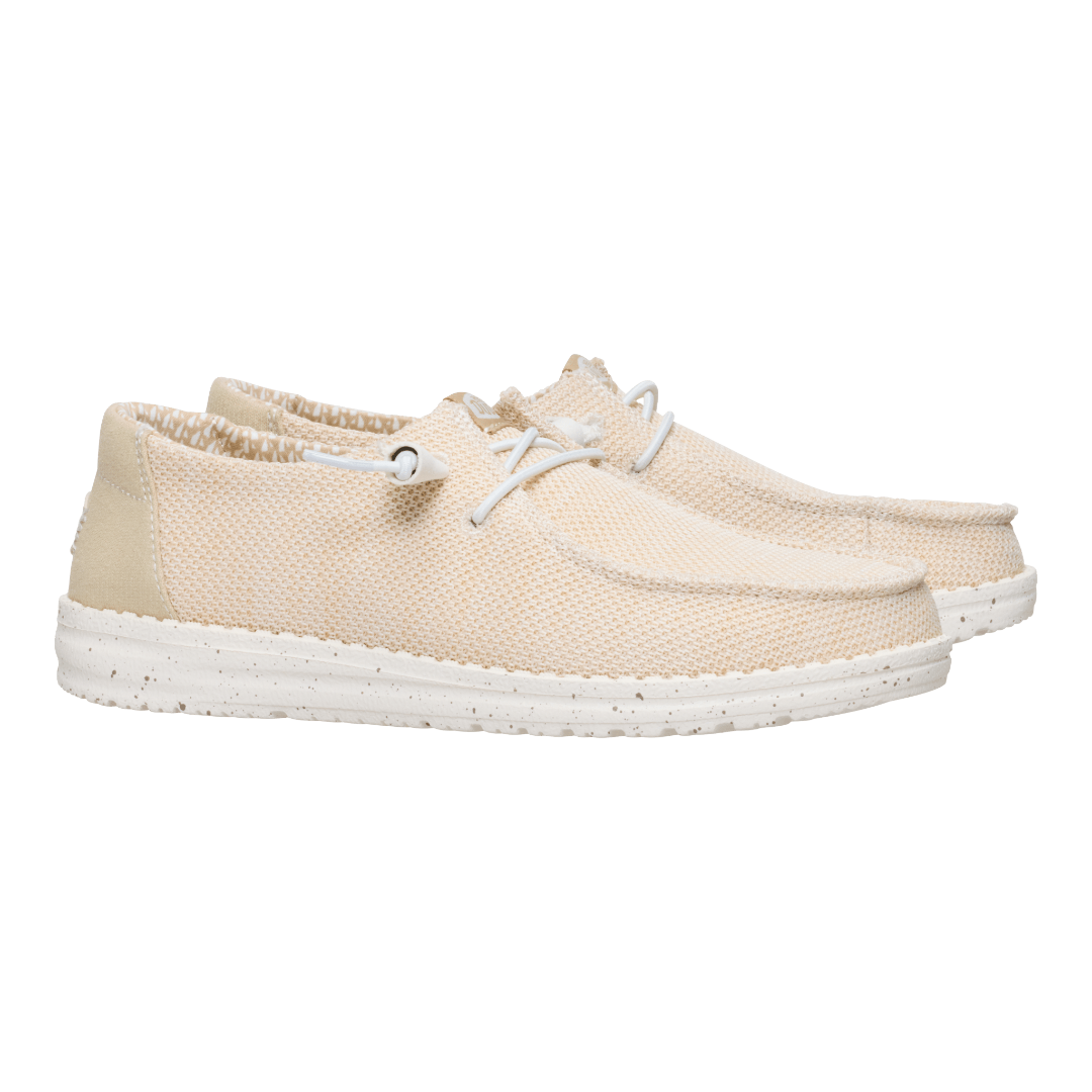 Hey Dude Wendy Stretch Sox Lifestyle Shoes in  Irish Cream