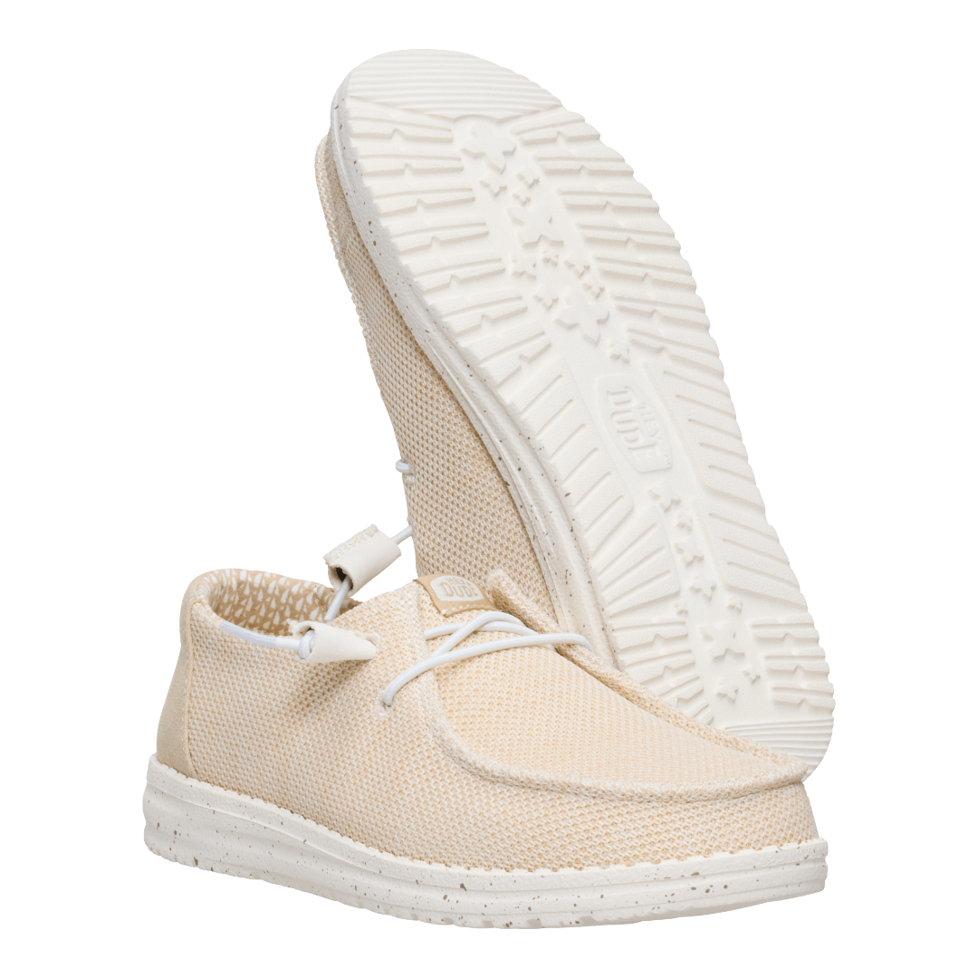 Hey Dude Wendy Stretch Sox Lifestyle Shoes in  Irish Cream