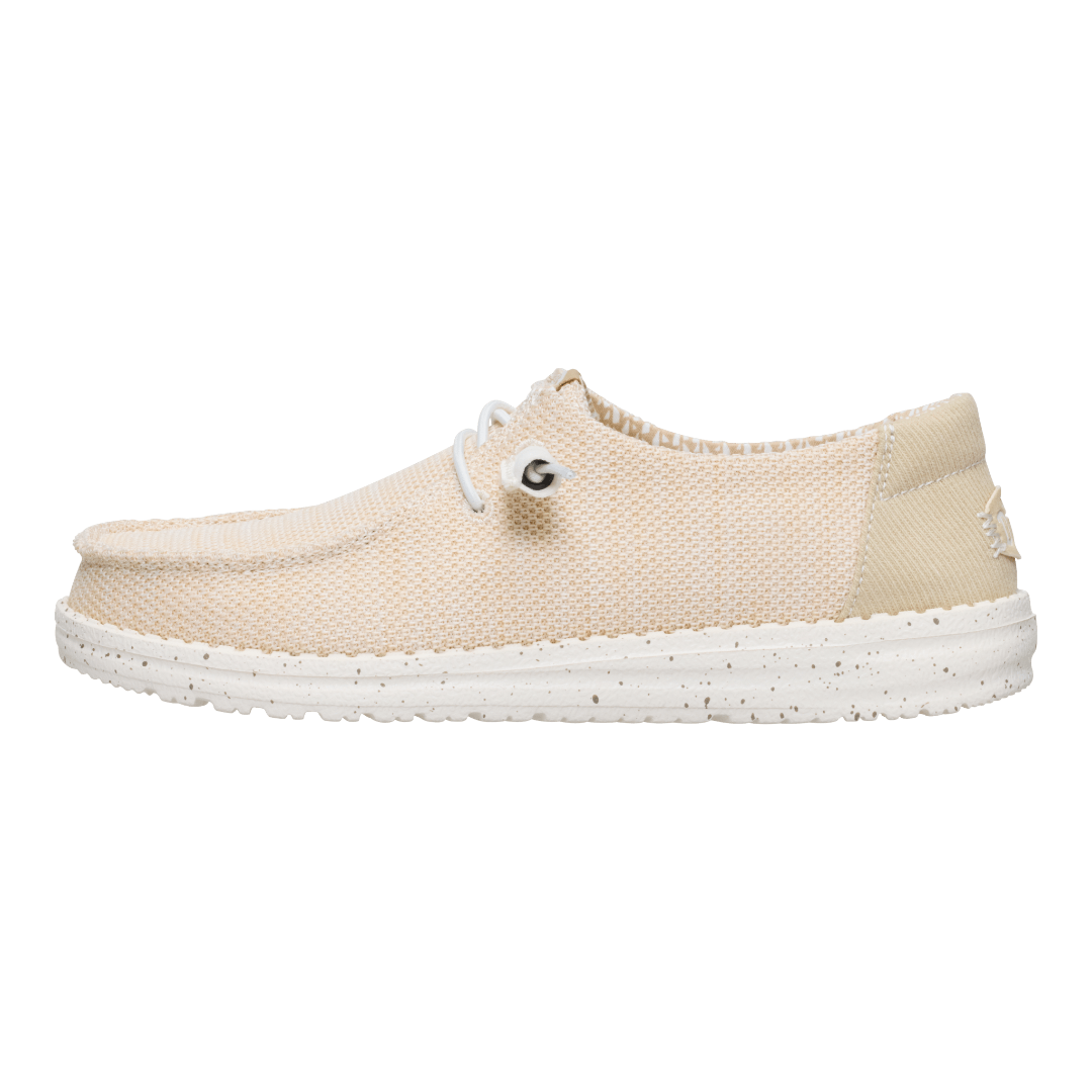 Hey Dude Wendy Stretch Sox Lifestyle Shoes in  Irish Cream
