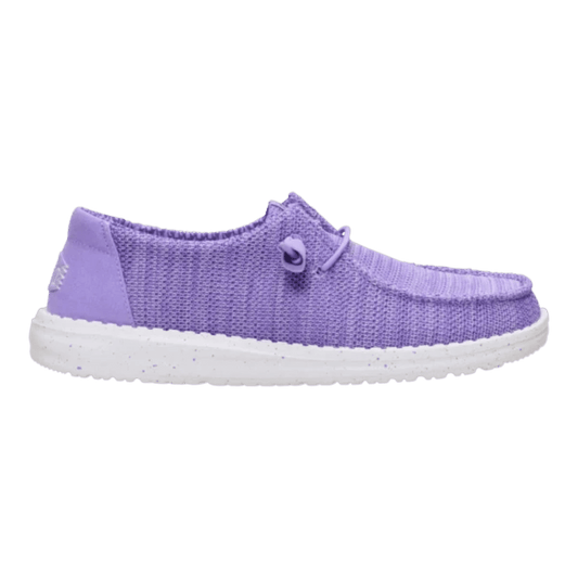 Hey Dude Wendy Stretch Sox Purple
