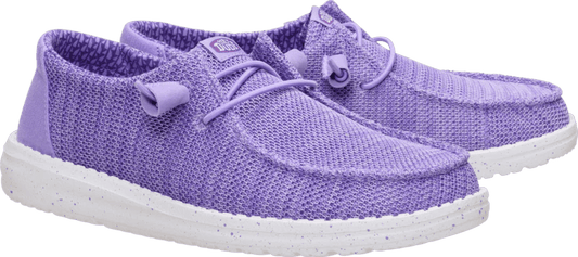 Hey Dude Wendy Stretch Sox Purple