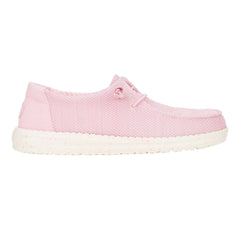 Hey Dude Wendy Stretch Sox Rosette Lifestyle Shoes in Pink