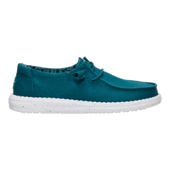 Hey Dude Women's Wendy Stretch Canvas in Deep Teal