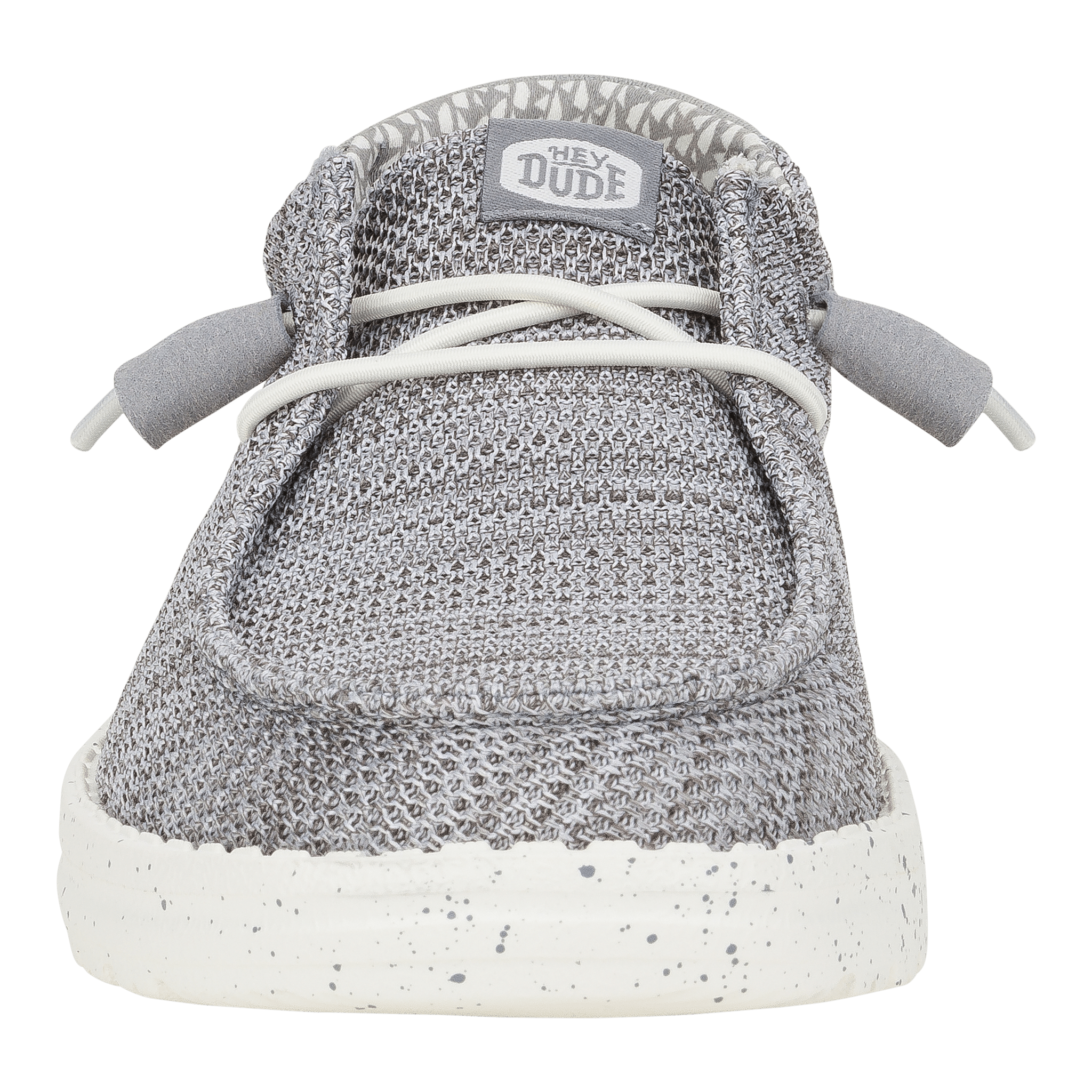 Hey Dude Women's Wendy Stretch Mesh lifestyle shoe in Light Grey