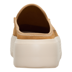 Hey Dude Womens Austin Edge Lifestyle Shoes in Leather Tan