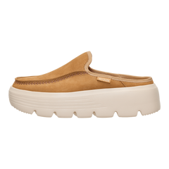 Hey Dude Womens Austin Edge Lifestyle Shoes in Leather Tan