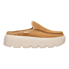 Hey Dude Womens Austin Edge Lifestyle Shoes in Leather Tan