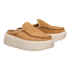 Hey Dude Womens Austin Edge Lifestyle Shoes in Leather Tan