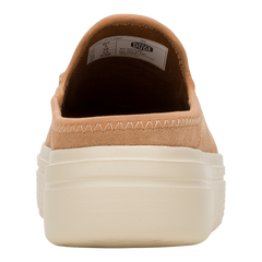 Hey Dude Womens Austin Lift Lifestyle Shoes in Classic Tan
