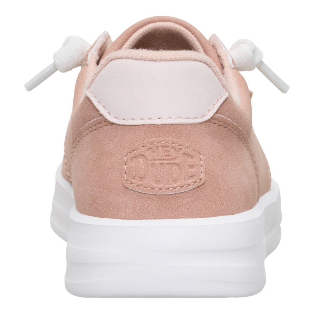 Hey Dude Womens Karina Duo Lifestyle Shoes in Classic Blush