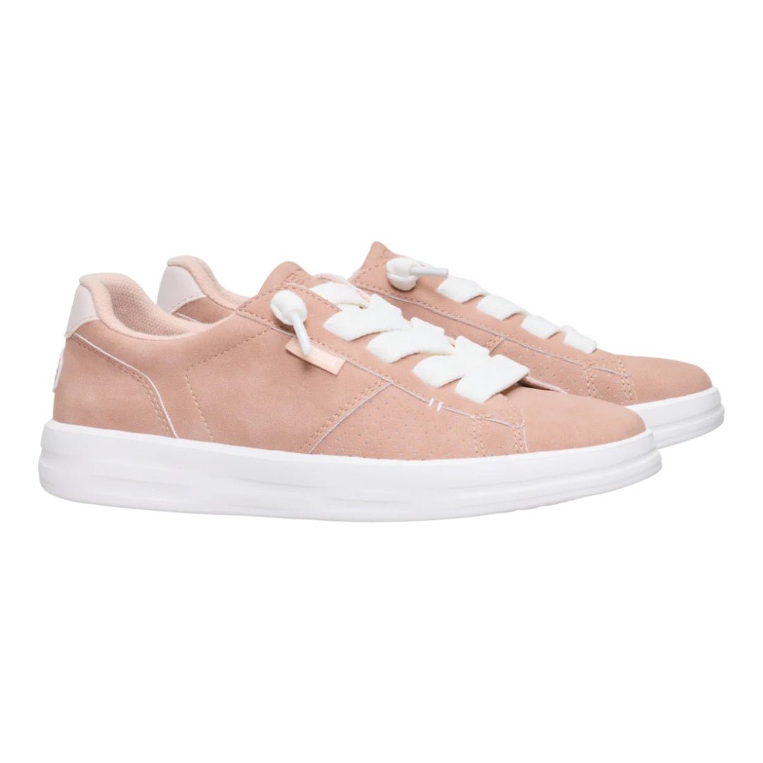 Hey Dude Womens Karina Duo Lifestyle Shoes in Classic Blush