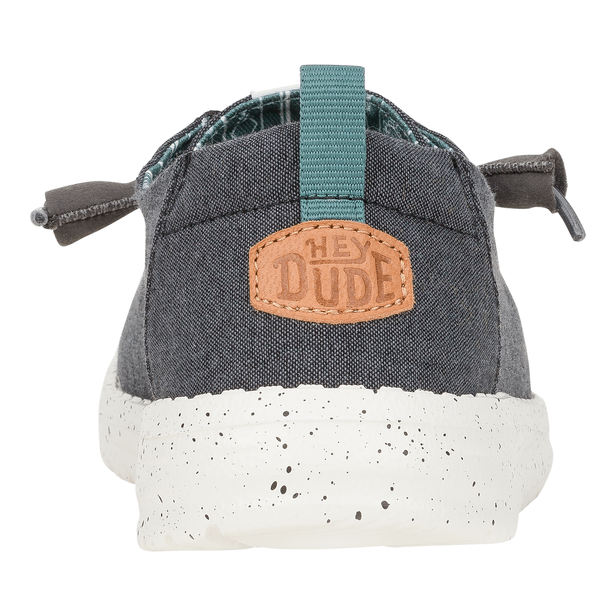 Hey Dude Womens Wendy Lifestyle Shoes in Chambray Black