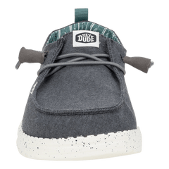Hey Dude Womens Wendy Lifestyle Shoes in Chambray Black
