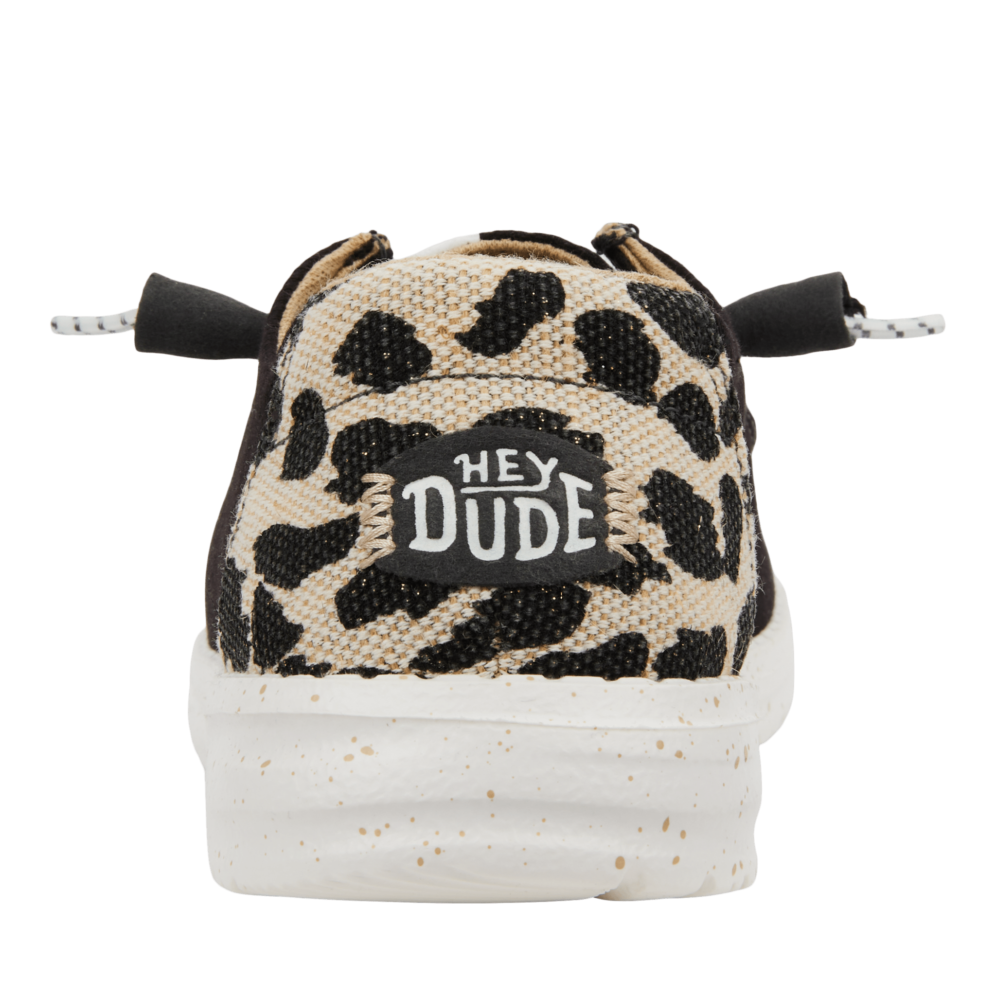 Hey Dude Womens Wendy Lifestyle Shoe in Leopard & Black