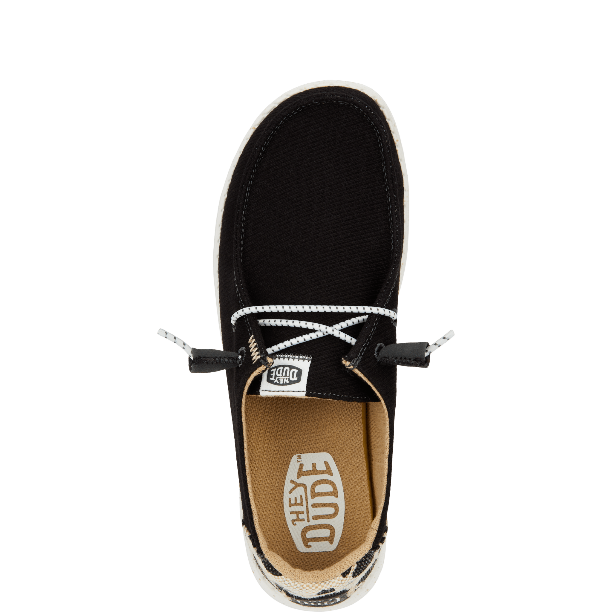 Hey Dude Womens Wendy Lifestyle Shoe in Leopard & Black