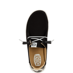 Hey Dude Womens Wendy Lifestyle Shoe in Leopard & Black