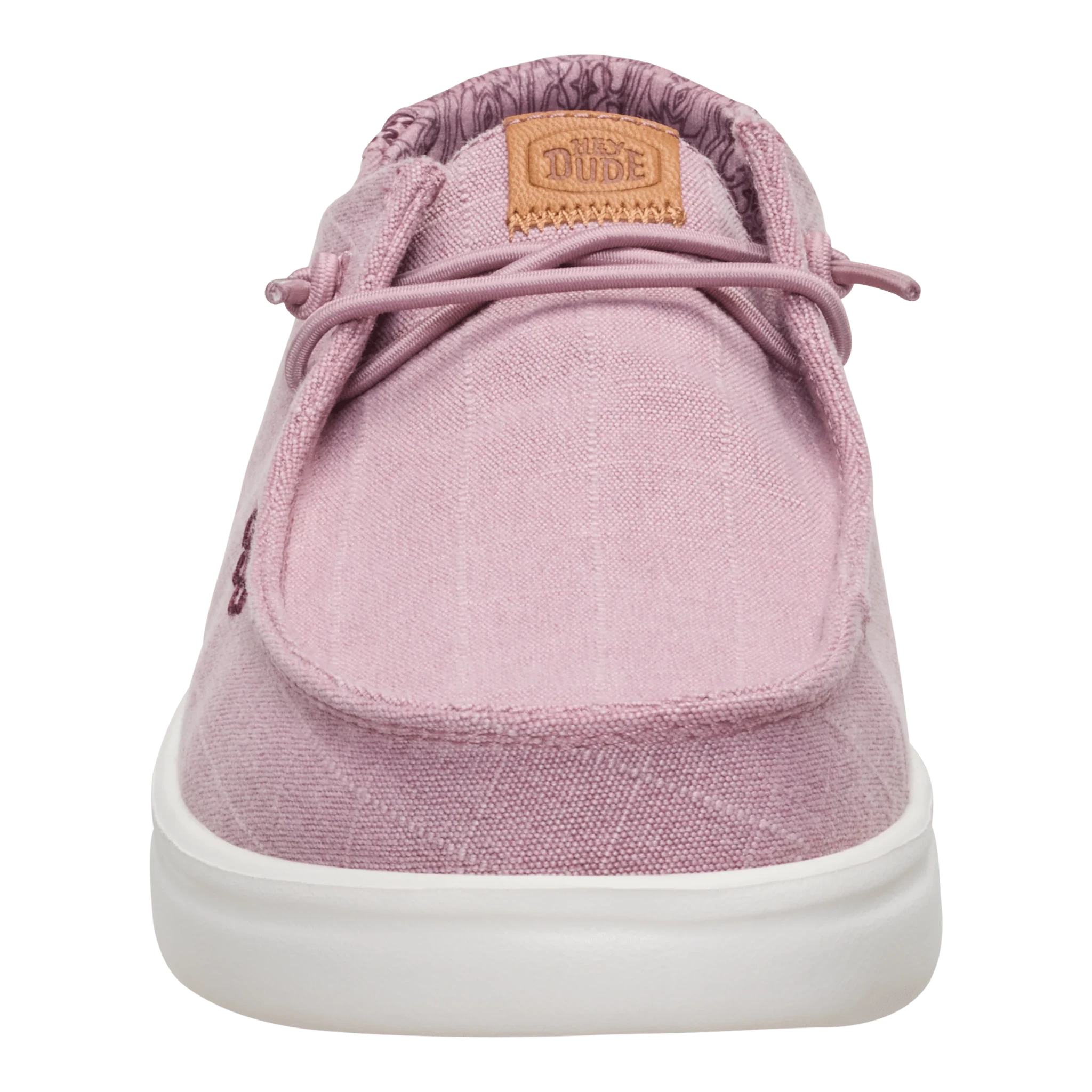 Hey Dude Womens Wendy Rise Chambray Grid in Rose & Purple
