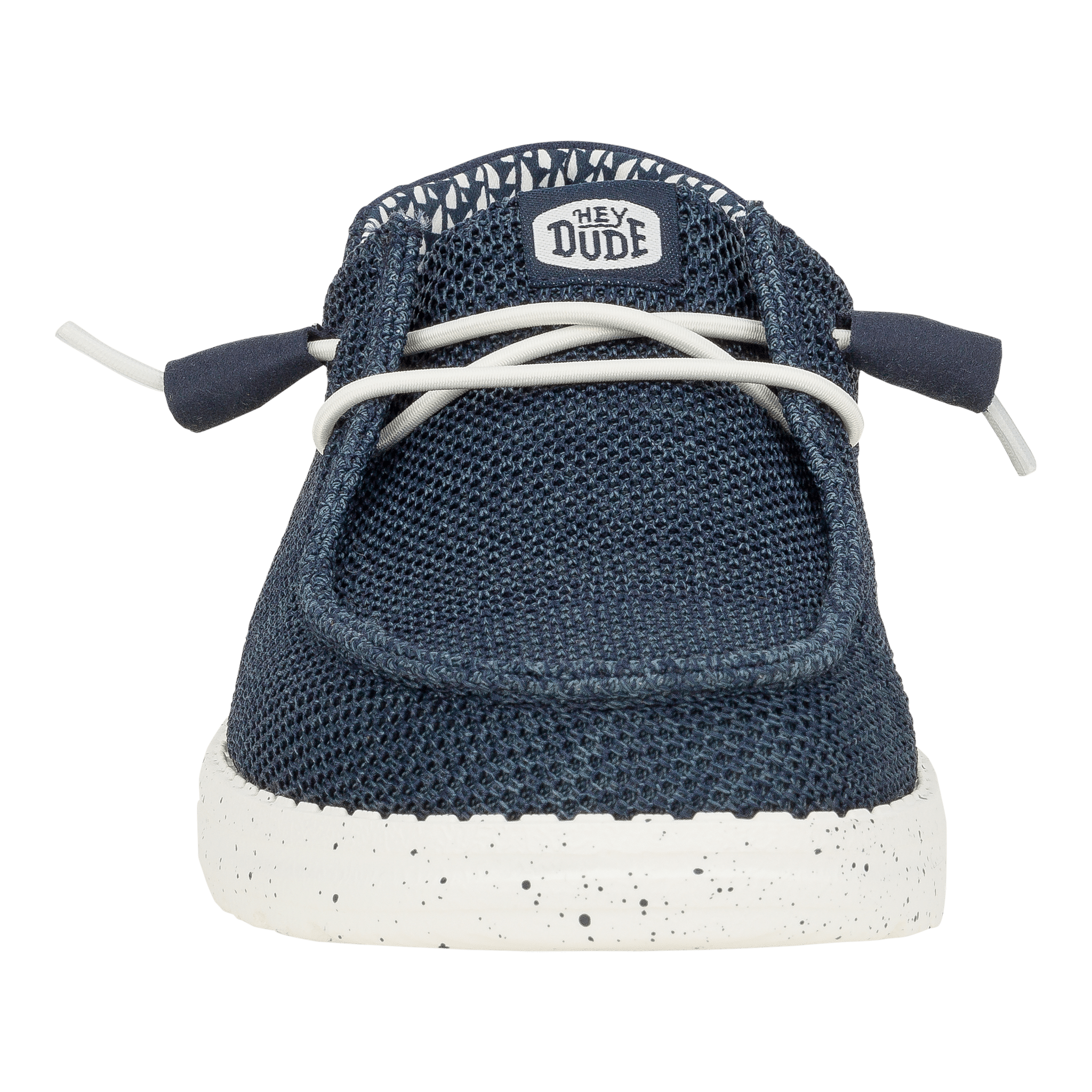 Hey Dude Womens Wendy Stretch Mesh Lifestyle Shoes in Navy