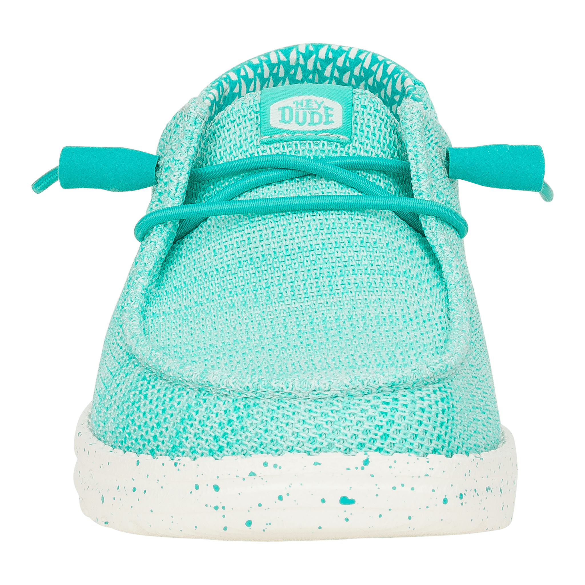 Hey Dude Womens Wendy Stretch Sox Lifestyle Shoes in Ceramic Blue