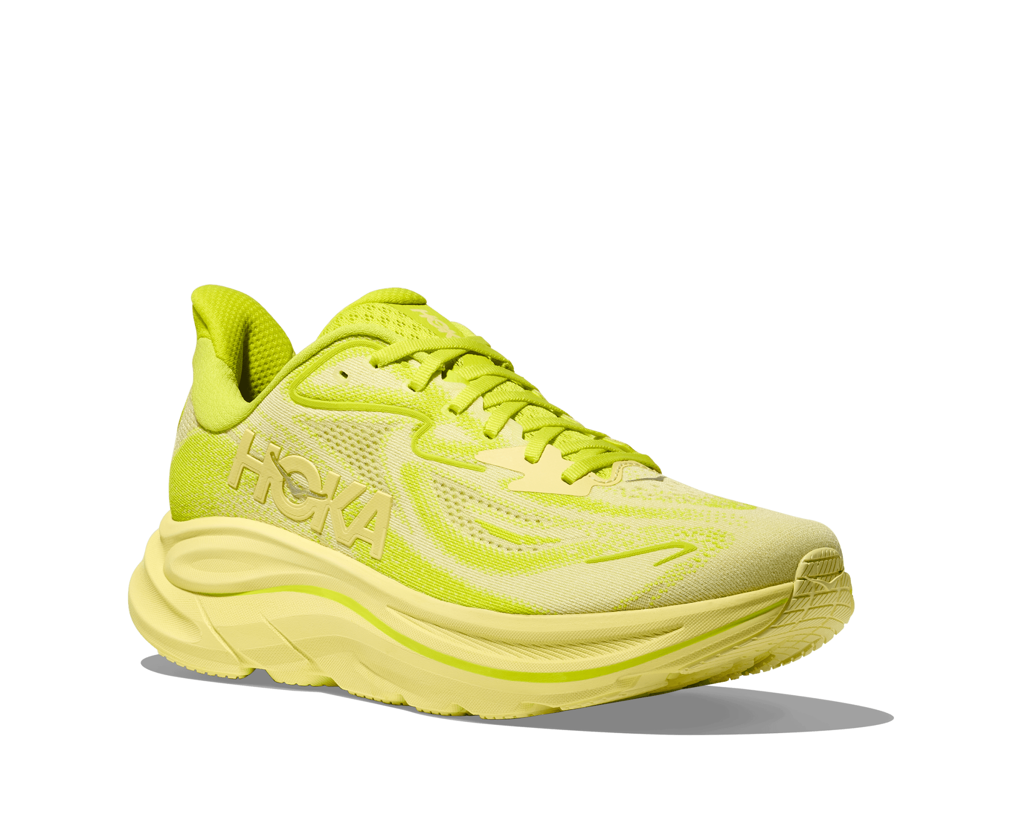 Hoka Men's Clifton 10 running shoe in Nimbus Cloud & Swim Day 