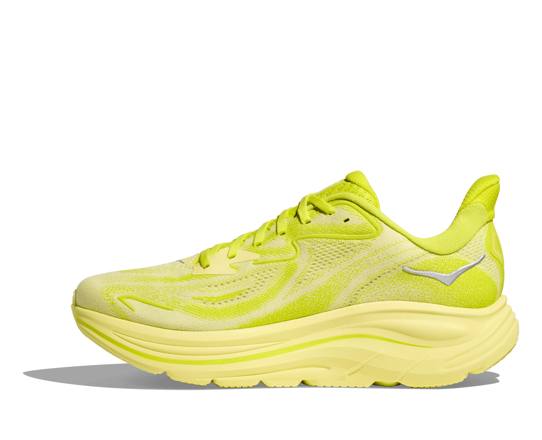 Hoka Men's Clifton 10 running shoe in Nimbus Cloud & Swim Day 