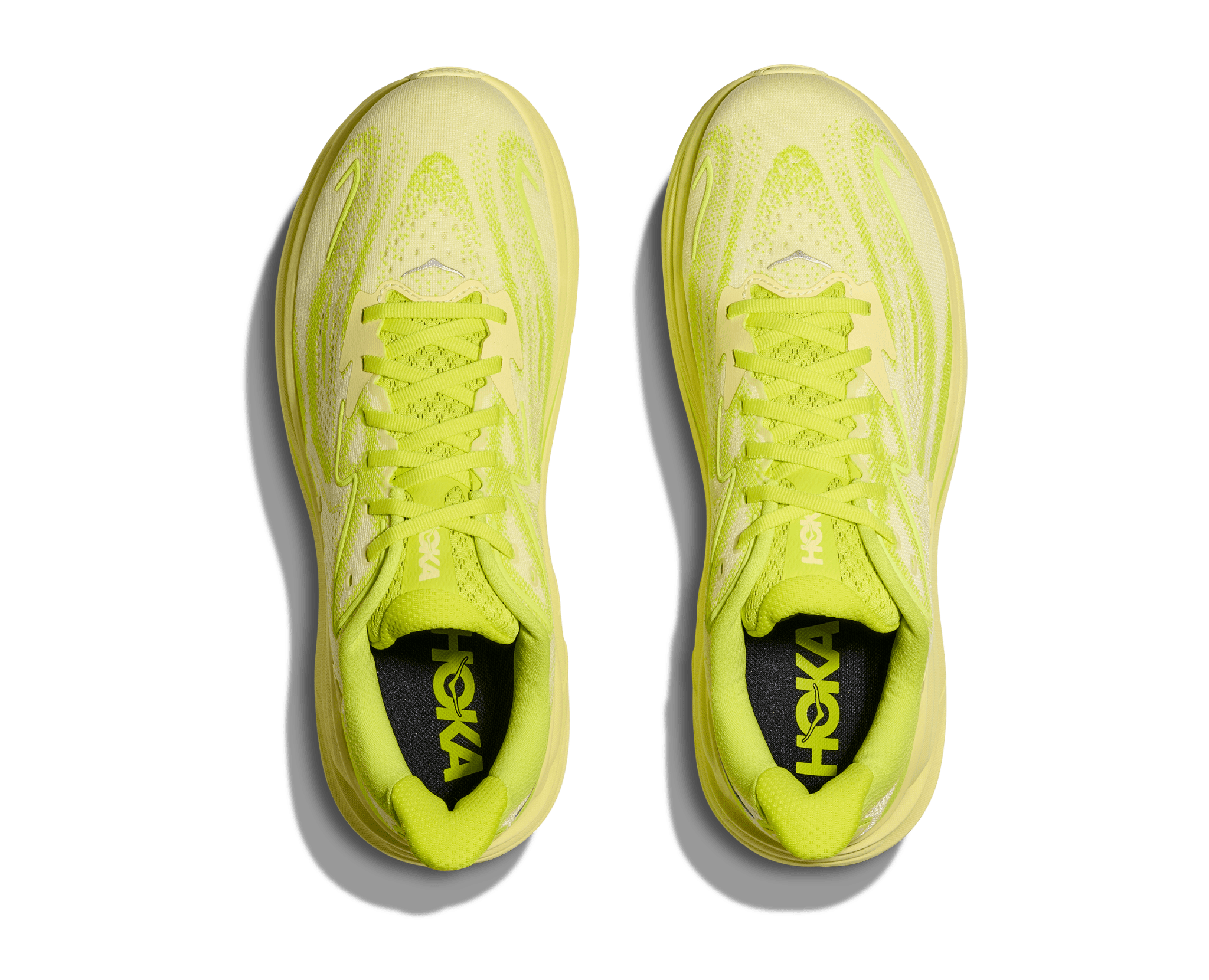 Hoka Men's Clifton 10 running shoe in Nimbus Cloud & Swim Day 