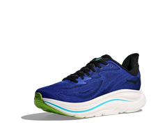 Hoka Men's Hoka Clifton 10 - NMD Running Shoes in Blue and White