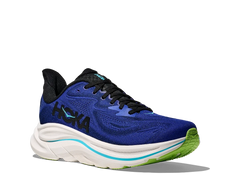 Hoka Men's Hoka Clifton 10 - NMD Running Shoes in Blue and White