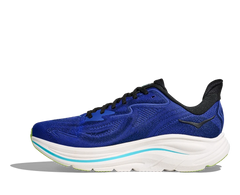 Hoka Men's Hoka Clifton 10 - NMD Running Shoes in Blue and White