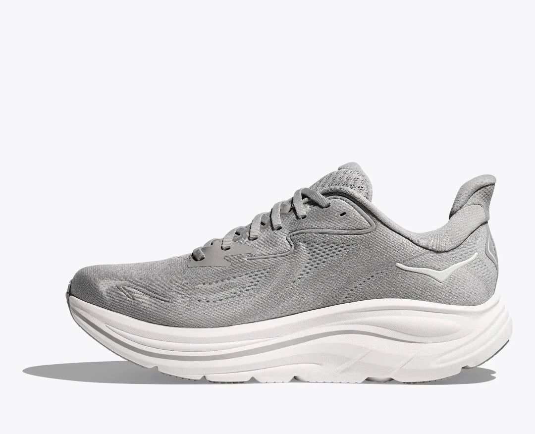 Hoka Men's Hoka Clifton 10 ADSL Running Shoes in Grey
