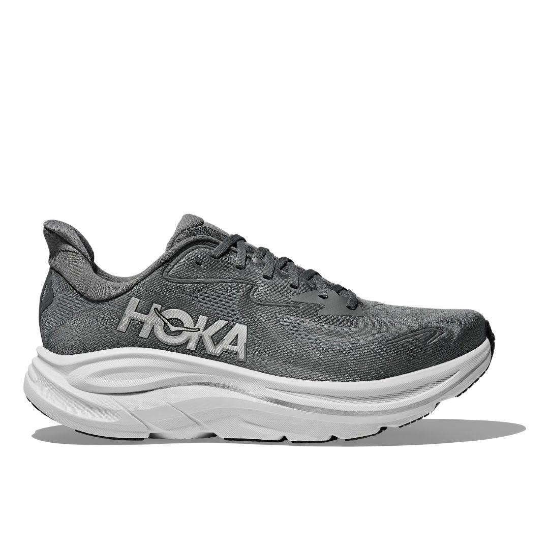 Hoka Men's Hoka Clifton 10 ADSL Running Shoes in Grey