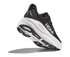 Hoka Mens Bondi 9 Running Shoes in  Black White