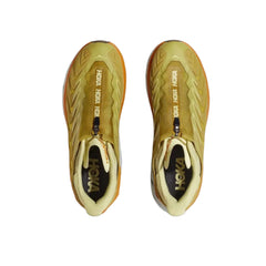 Hoka Unisex Project Clifton Lifestyle Shoes in Golden Lichen & Celery Root