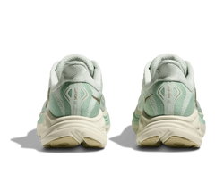 Hoka Women's Clifton 10 - SJD Running Shoes in Mint Green and Gold