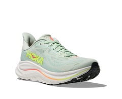 Hoka Women's Clifton 10 SLSSN Running Shoes in Mint