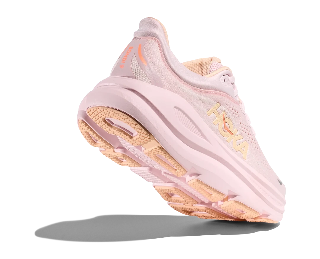Hoka Womens Bondi 9 in Pink