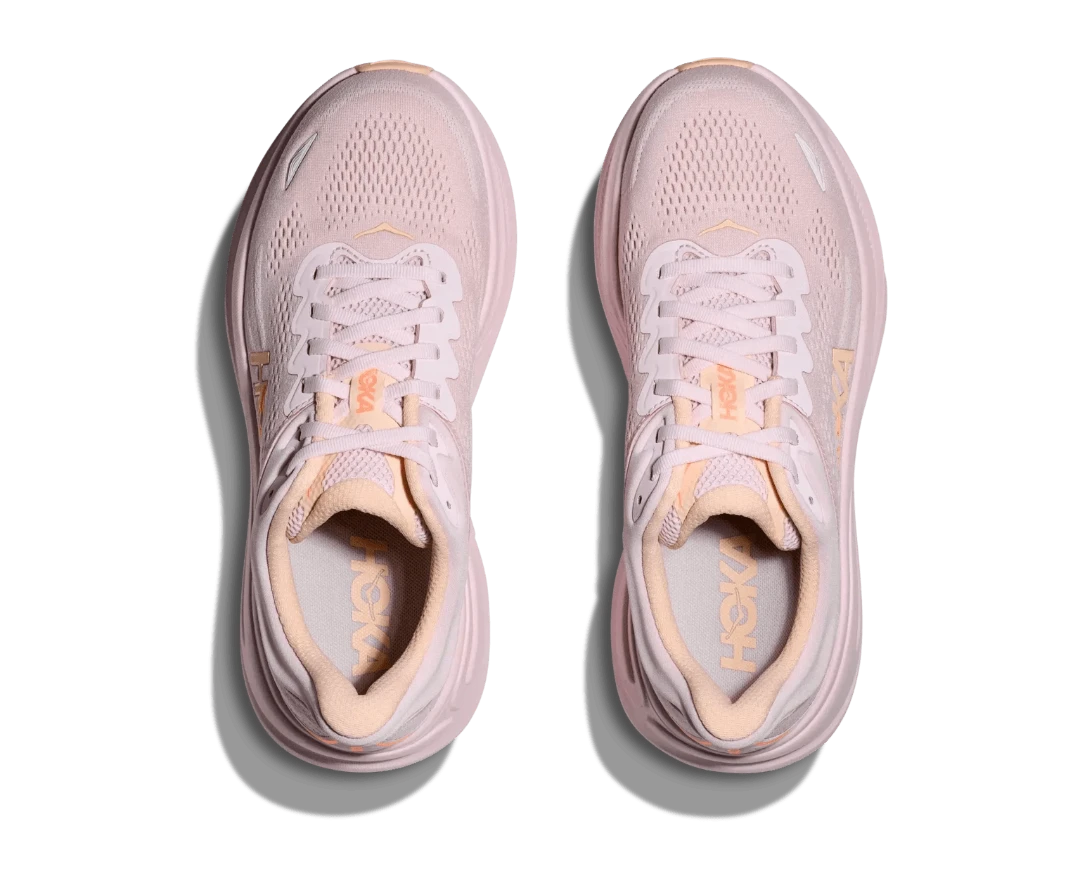 Hoka Womens Bondi 9 in Pink
