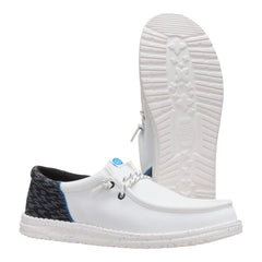 Hey Dude Mens Wally Funk White Multi