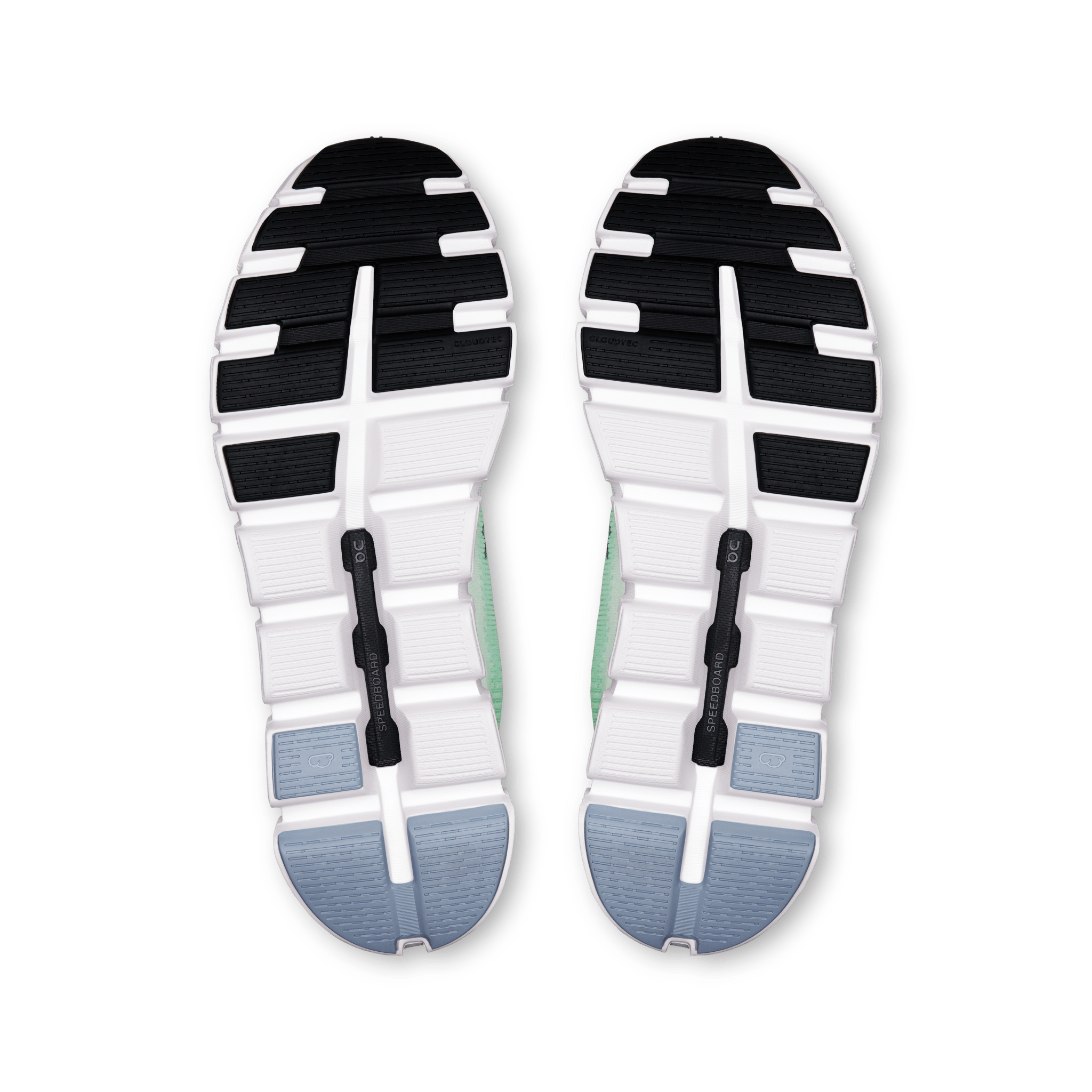 On Men's Cloud 6 Push lifestyle shoes in Horizon & Honeydew