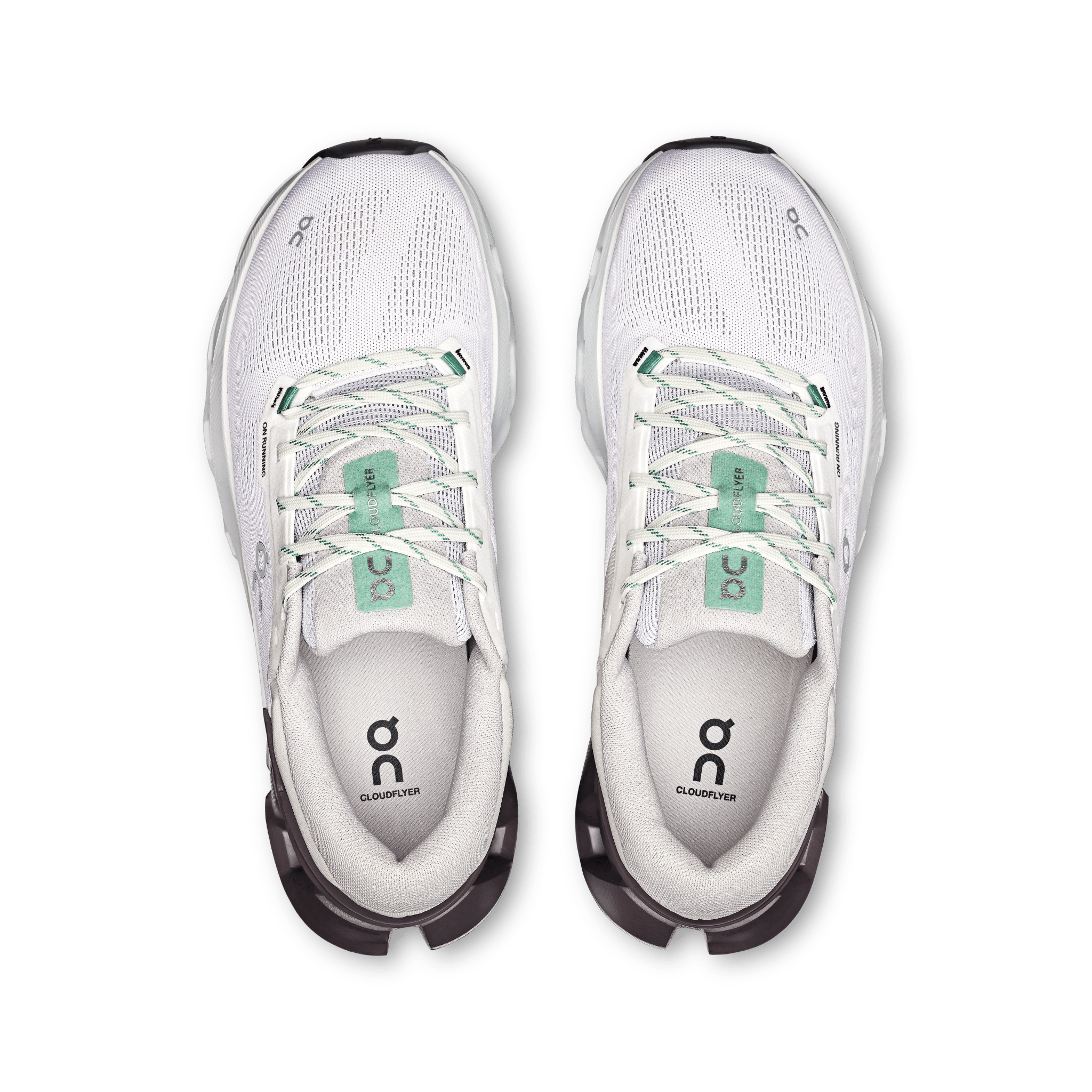 On Men's Cloud Flyer White Pebble – Footloose SA - Main Image