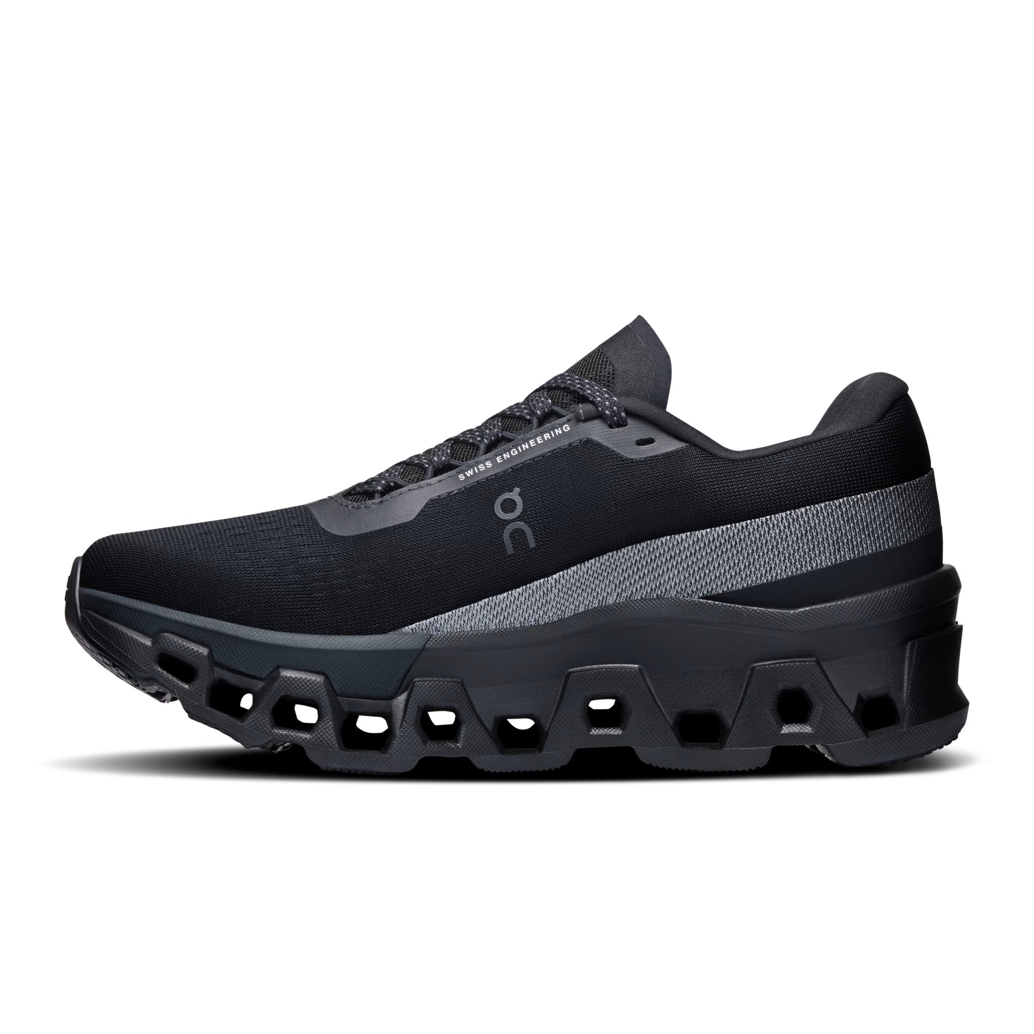 On Men's Cloud Monster Black – Footloose SA - Main Image