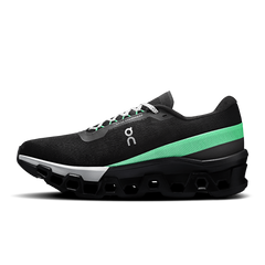 On Men's Cloud Monster 2 running shoes in Black & Glacier