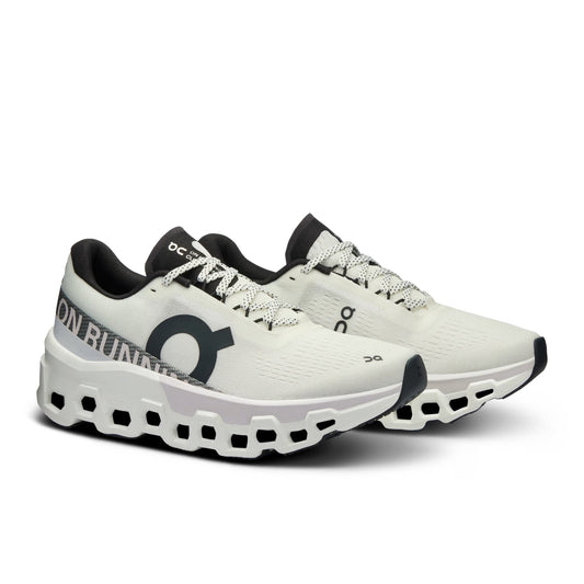 On Men's Cloud Monster 2 running shoes in White & Frost
