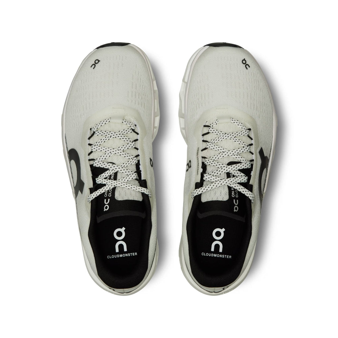 On Men's Cloud Monster 2 running shoes in White & Frost