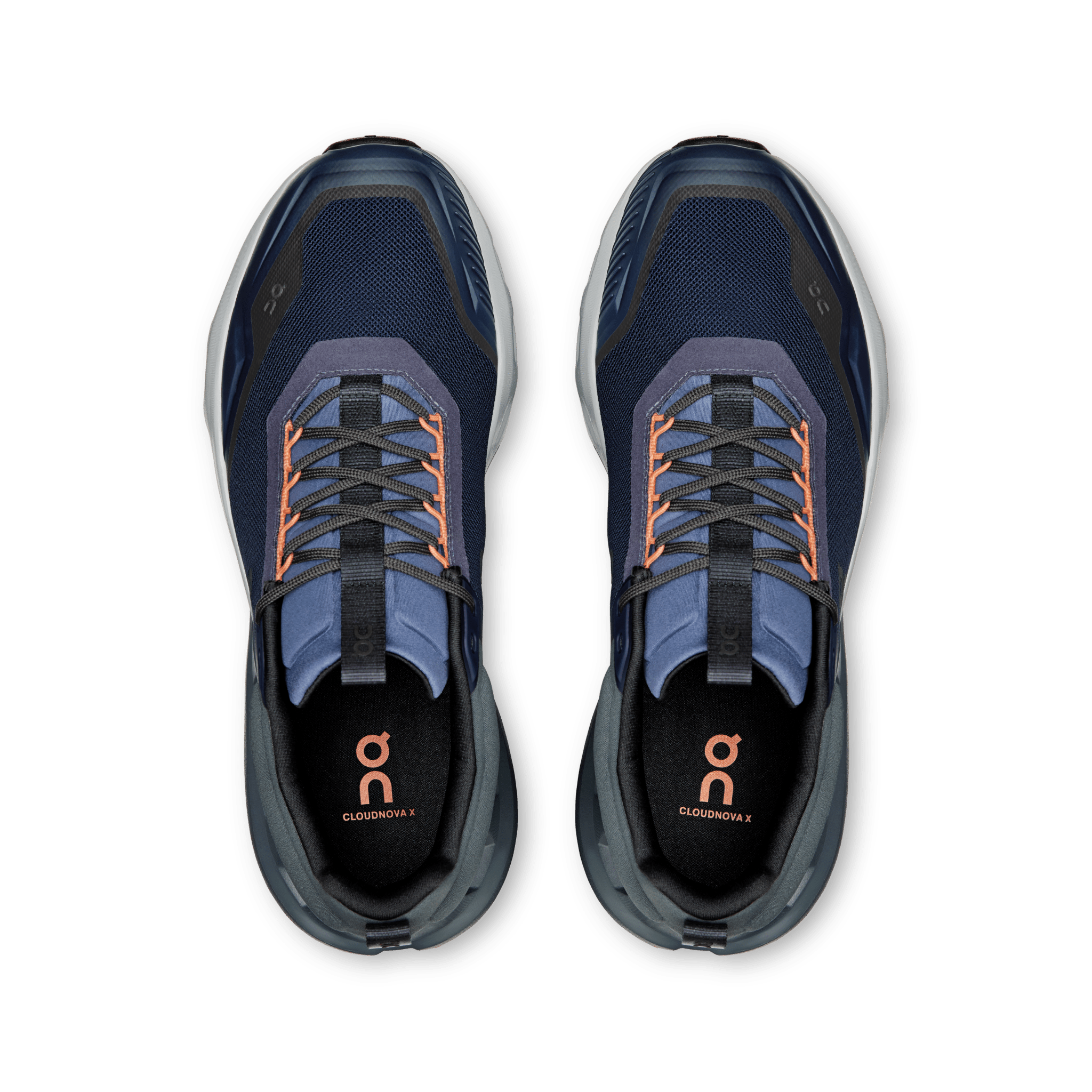 On Men's Cloud Nova X Lifestyle Shoes in  Ink & Canyon