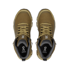 On Men's Cloud Rock 2 Waterproof hiking boots in Hunter & Safari 