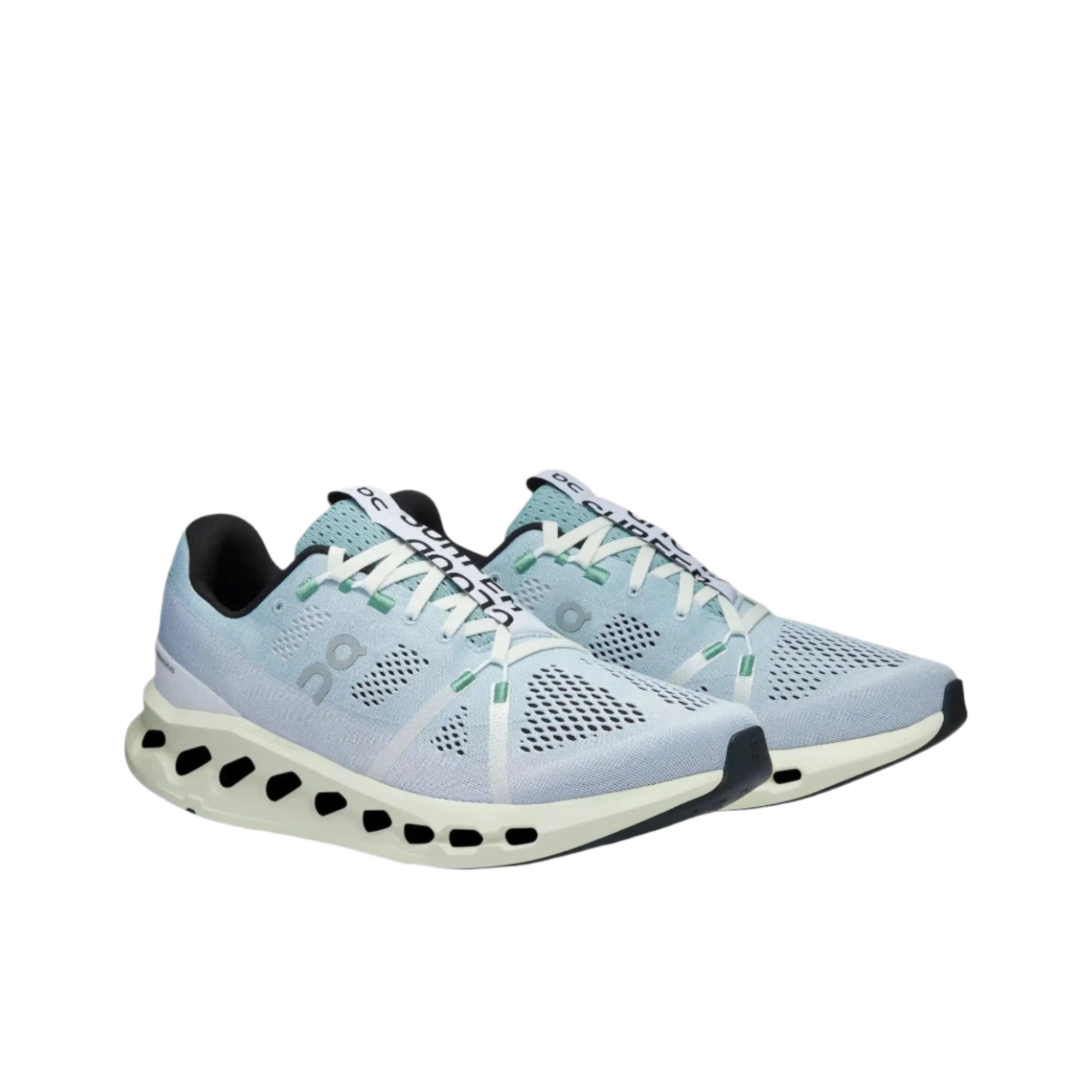 On Men's Cloud Surfer running shoes in Mineral & Aloe