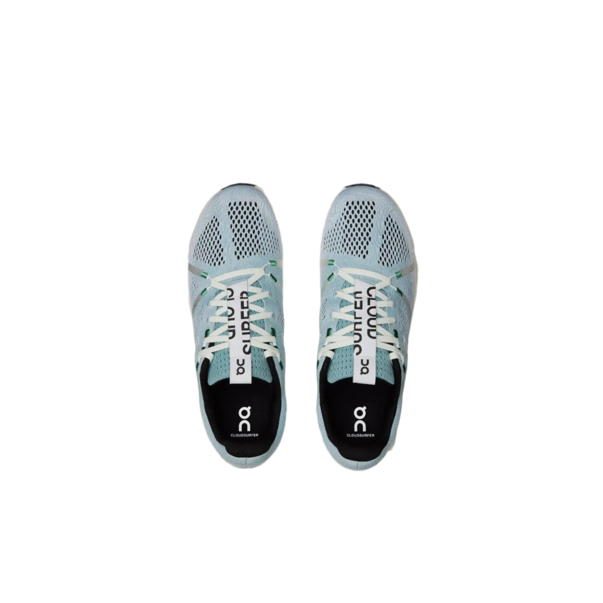 On Men's Cloud Surfer running shoes in Mineral & Aloe